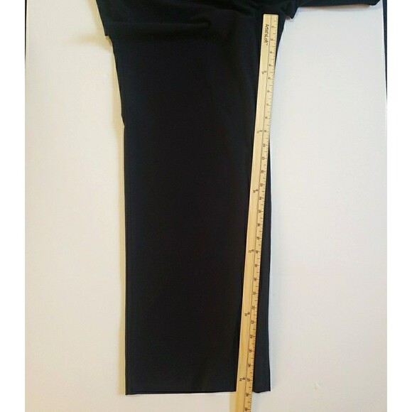 Talbots Pants Womens 16P Navy Blue Hollywood Petite Stretch Pull On Career Wear - Picture 7 of 9